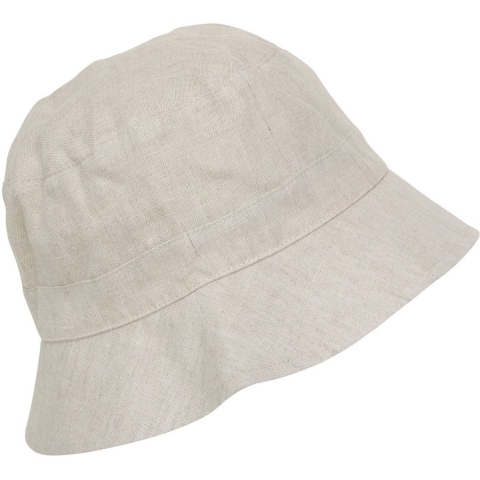 Huttelihut Zonnehoed - Linnen - uv20 - Peyote - Huttelihut - 6-8 jaar (116-128) - Bucket hats