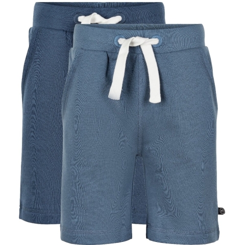 Minymo Sweatshorts - 2-pack - Nieuw Navy - Minymo - 7 jaar (122) - Shorts