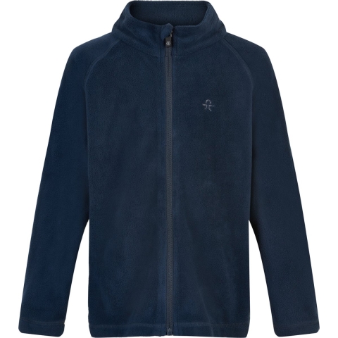 Color Kids Fleece Jas - Total Eclipse - Color Kids - 8 jaar (128) - Fleece Jassen