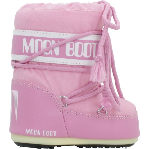 Moon Boot Winterlaarzen - Mini Pictogram Nylon - Roze - Moon Boot - 19/22 - Snowboots