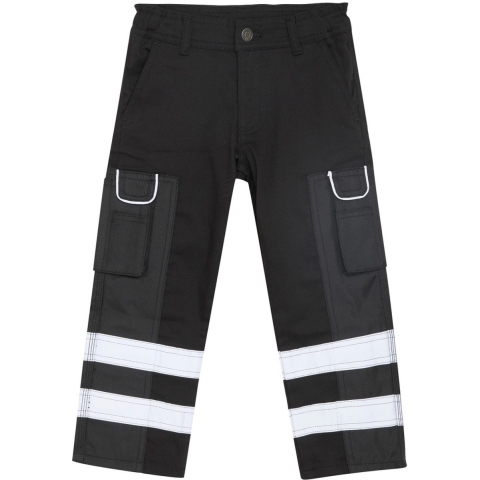 Minymo Werkbroek - Tik op Schoen - Minymo - 8 jaar (128) - Broeken - Katoen