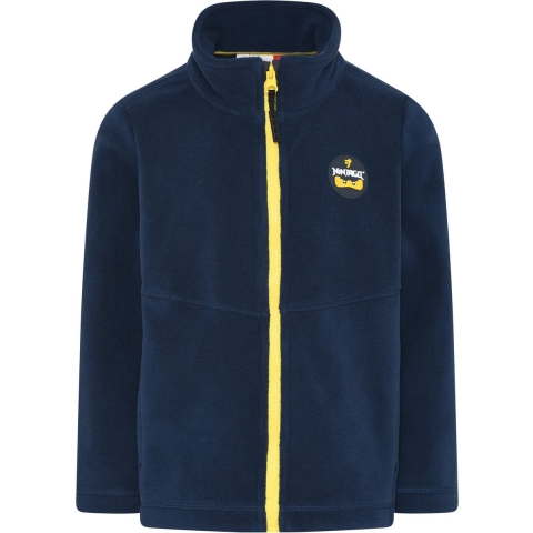 LEGO® Ninjago Fleece Jas - LWSakso - Dark Navy - LEGO® Wear - 10 jaar (140) - Fleece Jassen
