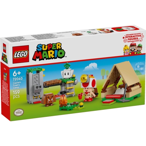 LEGO® Super Mario - Kapitein Toad's Kamp 72040 - 159 Onderdelen - LEGO® - OneSize - Blokken