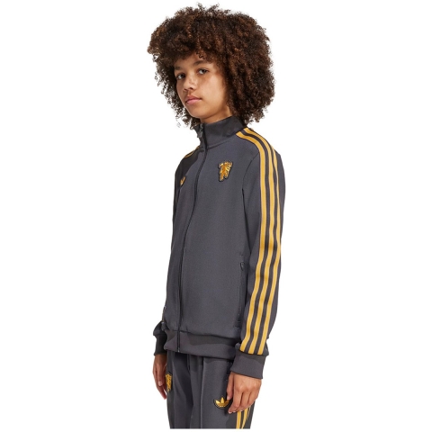 adidas Originals Cardigan - Manchester United - Utility Black - adidas Originals - 8 jaar (128) - Cardigan