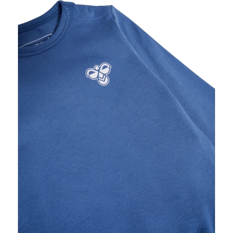 Hummel Romper l/s - hmlMini - Nederlands Blue - Hummel - 56 - Romper L/S
