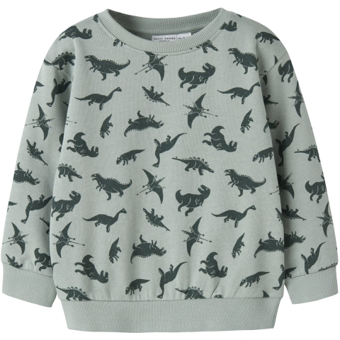 Name It Sweatshirt - NmmVifelix - Jadeiet/Dinos - Name It - 5 jaar (110) - Sweatshirt