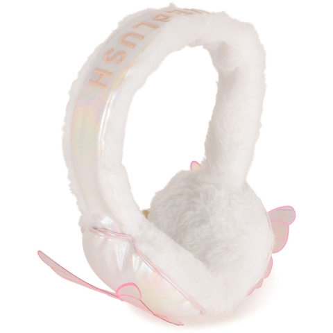 Billieblush Oorwarmers - Kunstbont - Wit m. Vlinders - Billieblush - OneSize - Mutsen