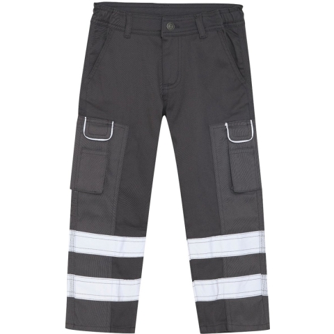 Minymo Werkbroek - Gesmeed Iron - Minymo - 6 jaar (116) - Broeken - Katoen