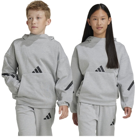 adidas Performance Hoodie - J Z.N.E HD - Mgrey/Black - adidas Performance - 12 jaar (152) - Hoodie