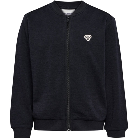 Hummel Cardigan - HmlJr - Wol - Zwart - Hummel - 4 jaar (104) - Cardigan