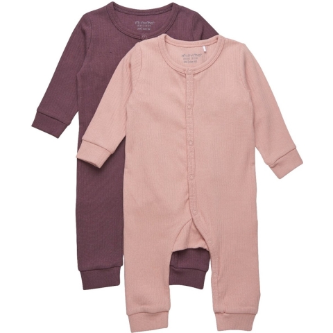 Minymo Boxpak l/s - 2-pack - Misty Rose - Minymo - 1½ jaar (86) - Boxpak