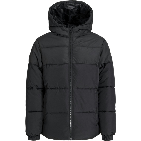 Jack & Jones Gevoerde Jas - JjMaze - Zwart - Jack & Jones - 12 jaar (152) - Donsjassen