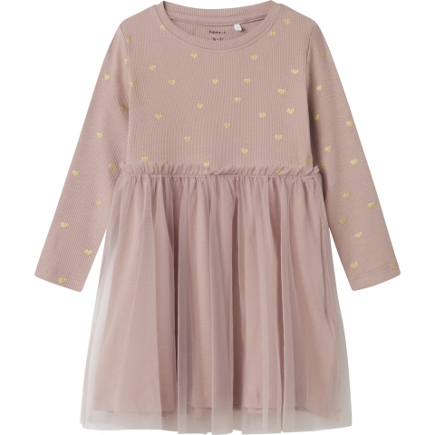 Name It Jurk - Noos - NmfNajda - Deauville Mauve - Name It - 4 jaar (104) - Jurk
