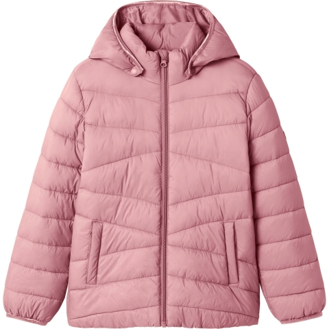Name It Gevoerde Jas - NkfMarble - Lilac - Name It - 12 jaar (152) - Donsjassen