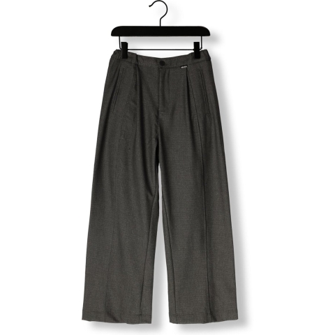 Molo Broek - Alvina - Grey Silver Controleer - Molo - 12 jaar (152) - Broeken - Katoen