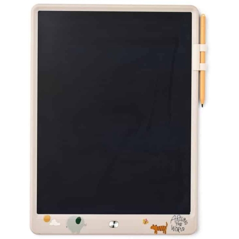 Liewood LCD-tekenbord - Zora - Rond de Wereld/Sandy - Liewood - OneSize - Tafel