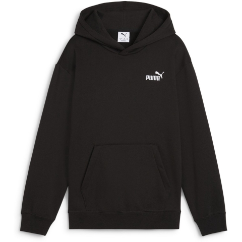 Puma Hoodie - ESS Small Nr. 1 Logo - Zwart - Puma - 16 jaar (176) - Hoodie