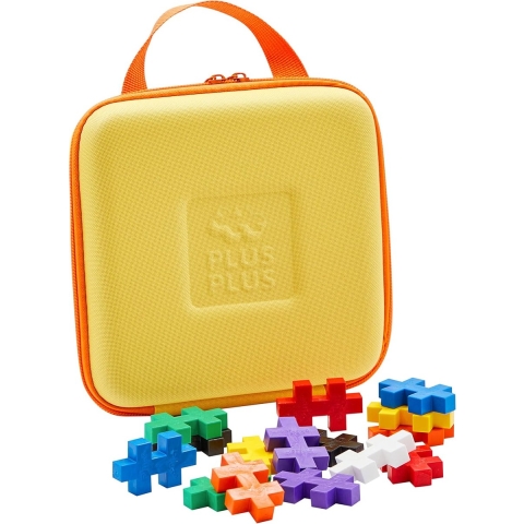 Plus-Plus BIG Reiskoffer - 15 st. - Geel - Plus-Plus - OneSize - Blokken