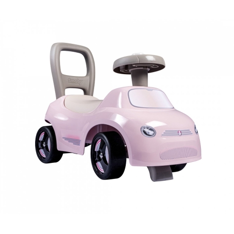 Smoby Loopwagen - Kleine Smoby Auto Ride-Aan - Roze - Smoby - OneSize - Loopwagen