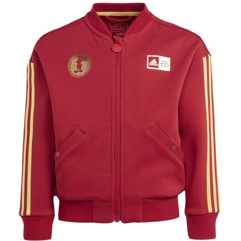 adidas Performance Cardigan - LK DY 100 TT - Rood/Goud m. Disney - adidas Performance - 3 jaar (98) - Cardigan