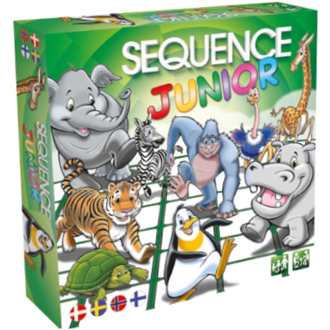 Asmodee - Sequence Bordspel - Junior Nordic - Asmodee - OneSize - Bordspel