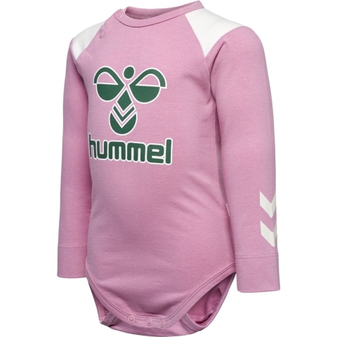Hummel Romper l/s - hmlDevon - Zephyr - Hummel - 56 - Romper L/S