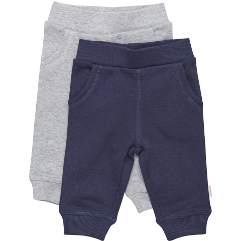 Minymo Joggingbroek - 2-pack - Dark Navy - Minymo - 1½ jaar (86) - Joggingbroek