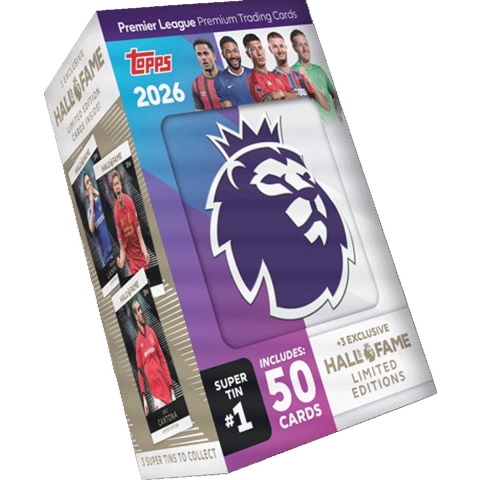 Voetbalkaarten - Topps Premier League - Super Tin Ass - 3 Super  - Fodboldkort - OneSize - Kaart