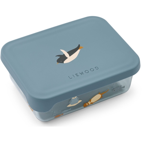 Liewood Snackbox - Ako - Arctic Sea/Ocean Bekijken - Liewood - OneSize - Broodtrommels