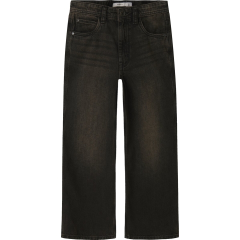 Name It Jeans - NkmBen - Schaatser - Dark Brown Denim - Name It - 11 jaar (146) - Jeans
