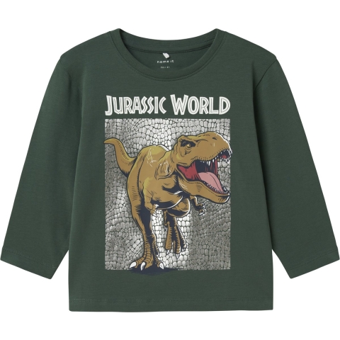 Name It Blouse - NmmJewel - Jurassic World - Noos - Garden Topia - Name It - 4 jaar (104) - Shirts
