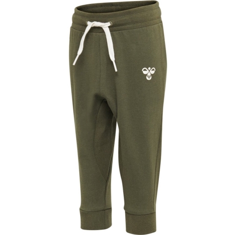 Hummel Joggingbroek - hmlApple - Legergroen - Hummel - 1 jaar (80) - Joggingbroek