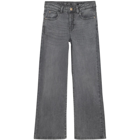 Indian Blue Jeans - Brede pasvorm - Light Grey Denim - Indian Blue Jeans - 13 jaar (158) - Jeans