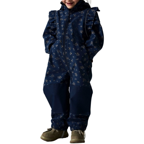 Name It Softshellpak m. Fleece - NmfAlfa08 - Betoverd/Bougue - Name It - 3 jaar (98) - Softshell