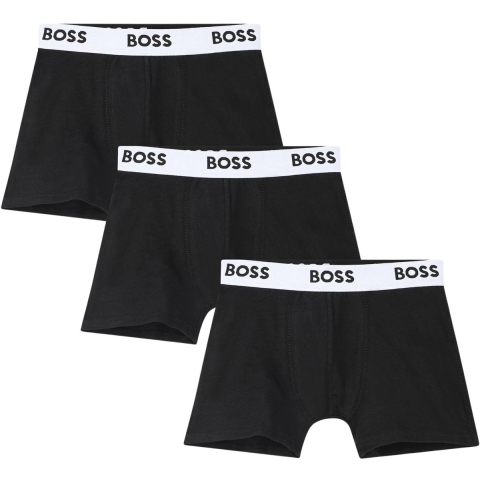BOSS Boxershorts - 3-pack - Zwart - BOSS - 6 jaar (116) - Boxershorts