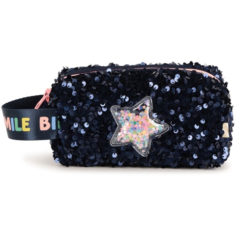 Billieblush Etui - Navy m. Pailletten - Billieblush - OneSize - Pennenzak
