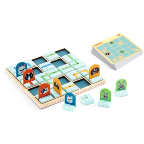 Djeco Logicaspel - Path Path Logic - Djeco - OneSize - Spel