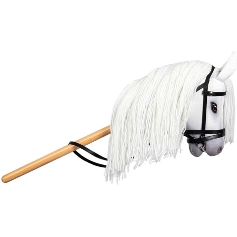 by ASTRUP Hobbypaard - Sigrid - 68 cm - Wit - by ASTRUP - OneSize - Speelgoed