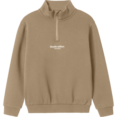 Name It Sweatshirt - Noos - NkmBrody - Pure Cashmere - Name It - 7-8 jaar (122-128) - Sweatshirt