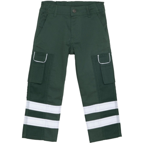 Minymo Werkbroek - Jungle Green - Minymo - 3 jaar (98) - Broeken - Katoen