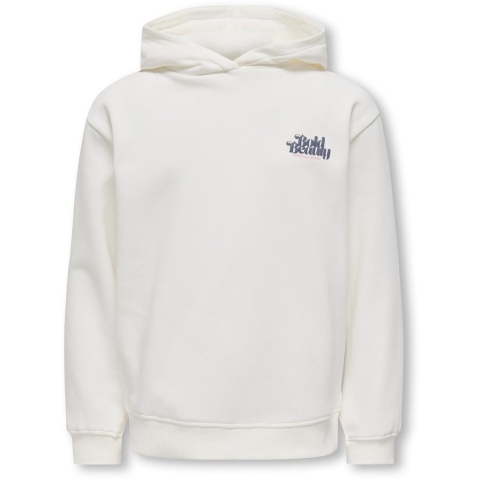 Kids Only Hoodie - KogHollylife - Zilverreiger/Beauty m. Bloemen - Kids Only - 13-14 jaar (158-164) - Hoodie