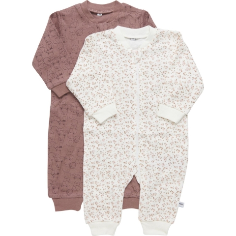 Pippi Baby Boxpakjes - Pyjamapak - 2-pack - Burlwood - Pippi Baby - 62 - Boxpak