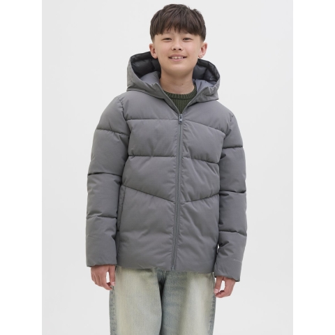 Jack & Jones Gevoerde Jas - JjGlobal - Castlerock - Jack & Jones - 8 jaar (128) - Donsjassen