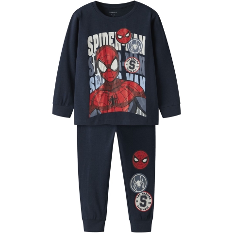Name It Pyjama set - Spider-Man - NmmOcti - Navy Blazer - Name It - 2 jaar (92) - Pyjama - Tweedelig