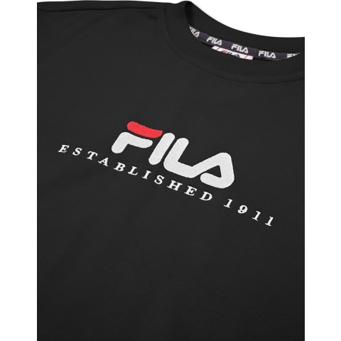 Fila Sweatshirt - Carisio - Zwart m. Logo - Fila - 9-10 jaar (134-140) - Sweatshirt