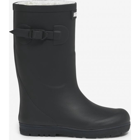 Aigle Gevoerde Rubberlaarzen - Woody Pop Fur 2 - Marine - Aigle - 29 - Regenlaarzen