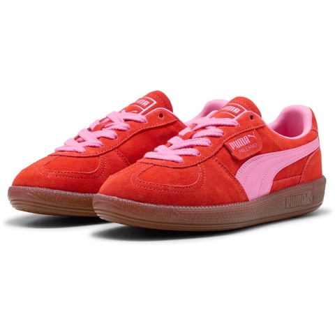 Puma Schoenen - Palermo - Fel Rood/Gif Roze - Puma - 40 - Schoenen