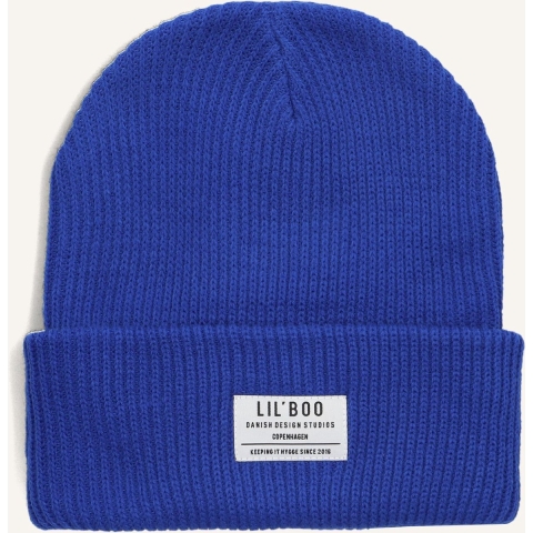 Lil'Boo Copenhagen Muts - Gebreid - Gezellig Muts - Helder Blue - Lil' Boo Copenhagen - 4-13 år - Mutsen