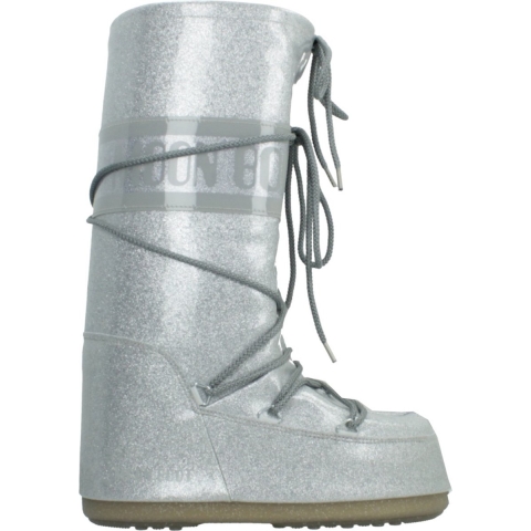 Moon Boot Winterlaarzen - Pictogram Glitter - Silver - Moon Boot - 39/41 - Snowboots