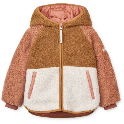 Liewood Termo/Fleece Jas - Jackson - Omkeerbaar - Toscane Rose M - Liewood - 1 jaar (80) - Thermokleding